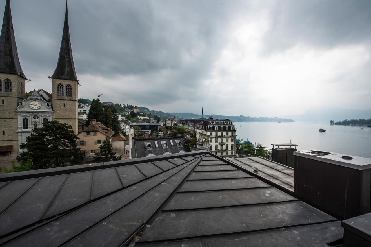 Lucerne Lake View Apartments Buitenkant foto