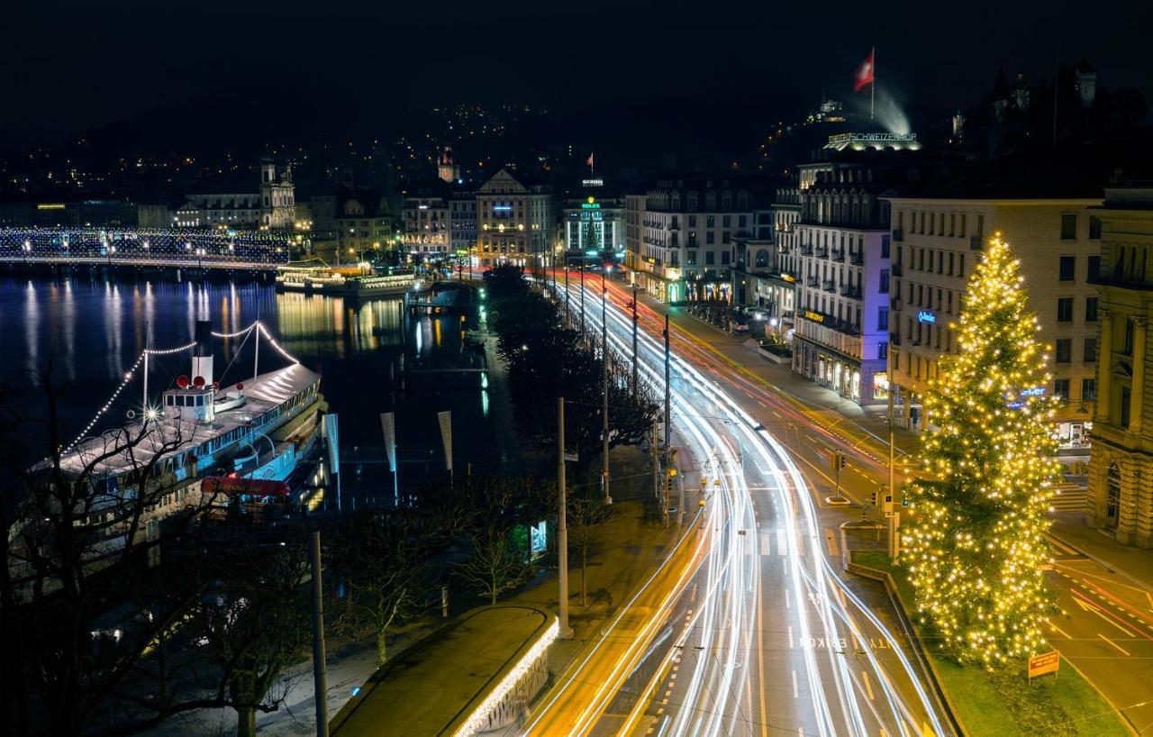 Lucerne Lake View Apartments Buitenkant foto