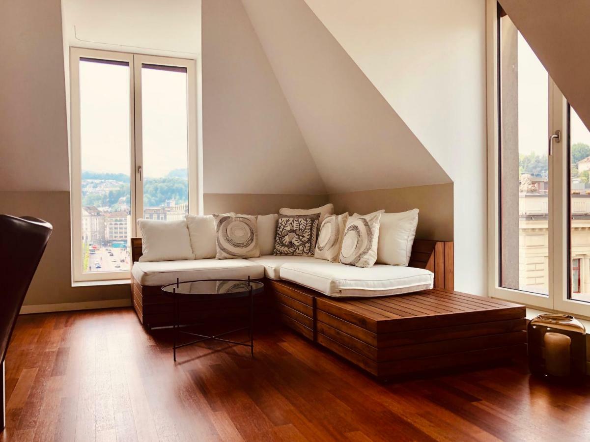 Lucerne Lake View Apartments Buitenkant foto