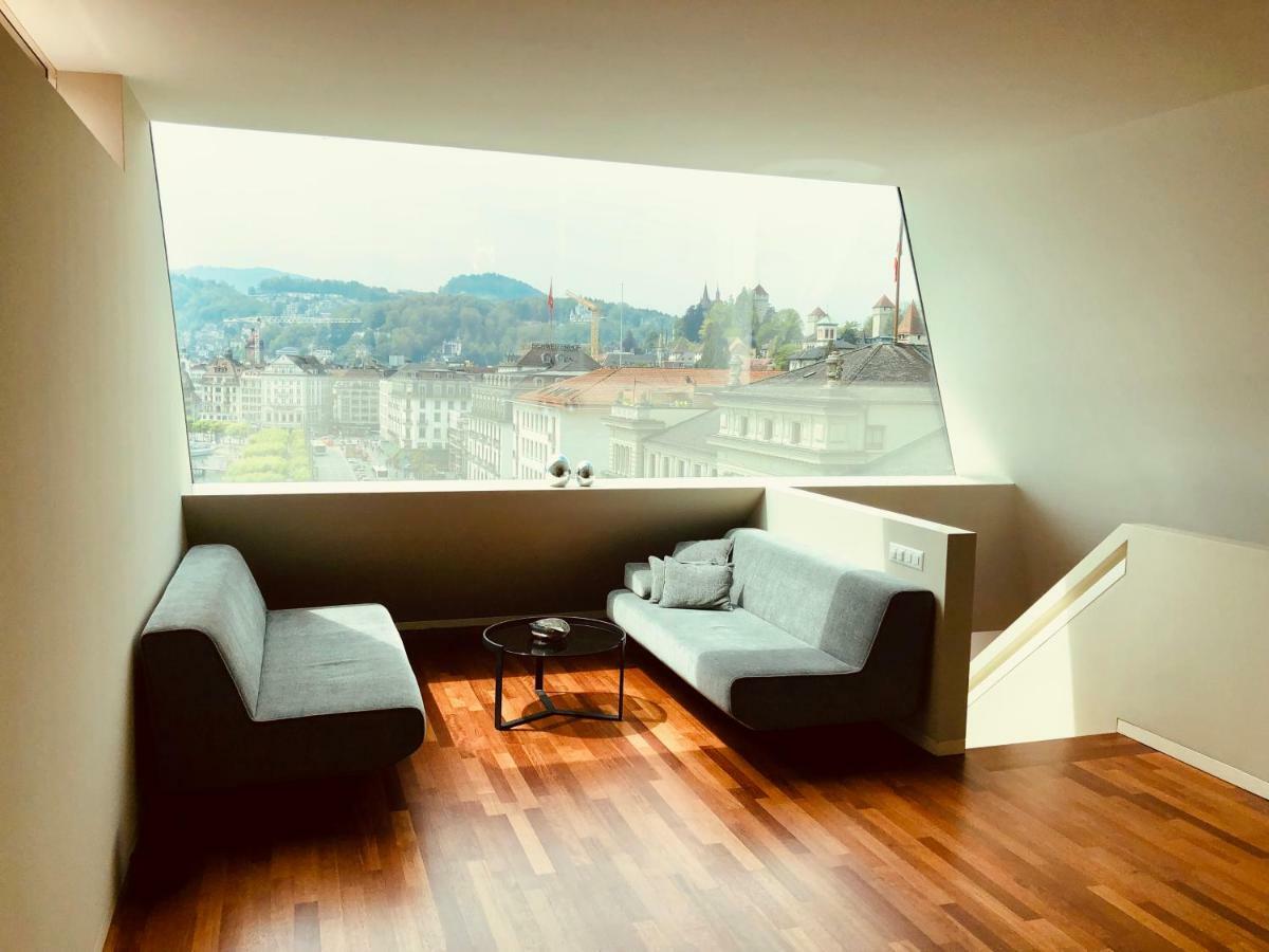 Lucerne Lake View Apartments Buitenkant foto
