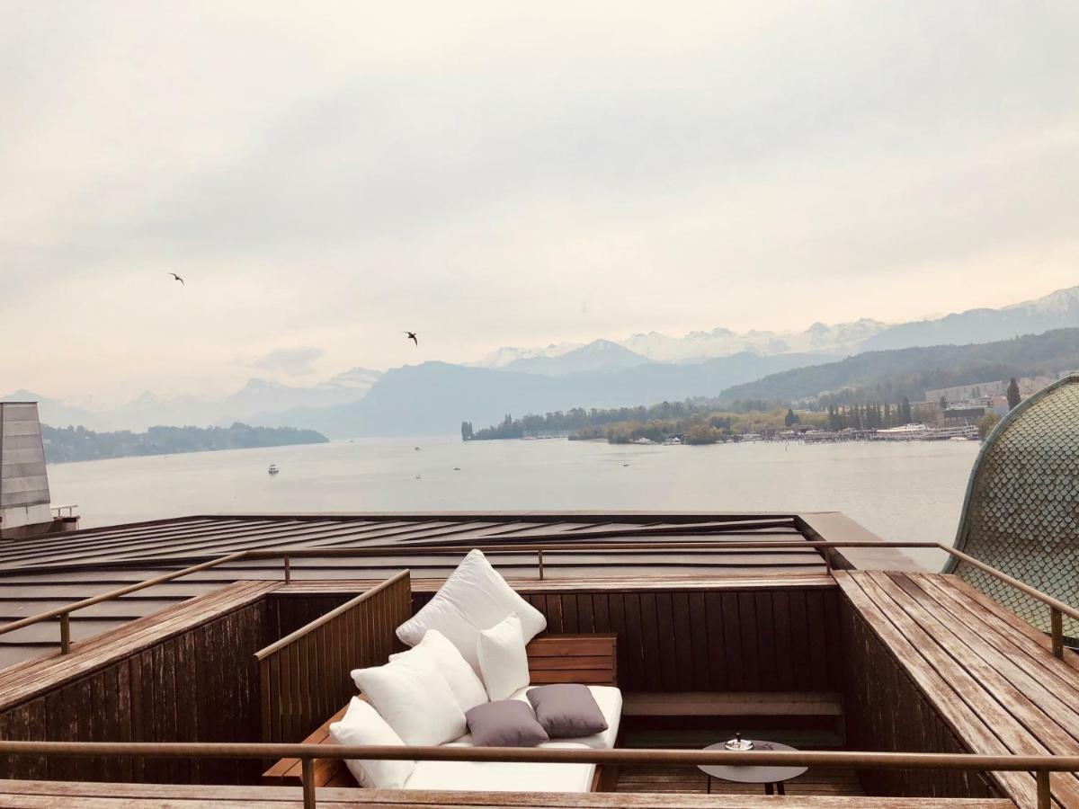 Lucerne Lake View Apartments Buitenkant foto
